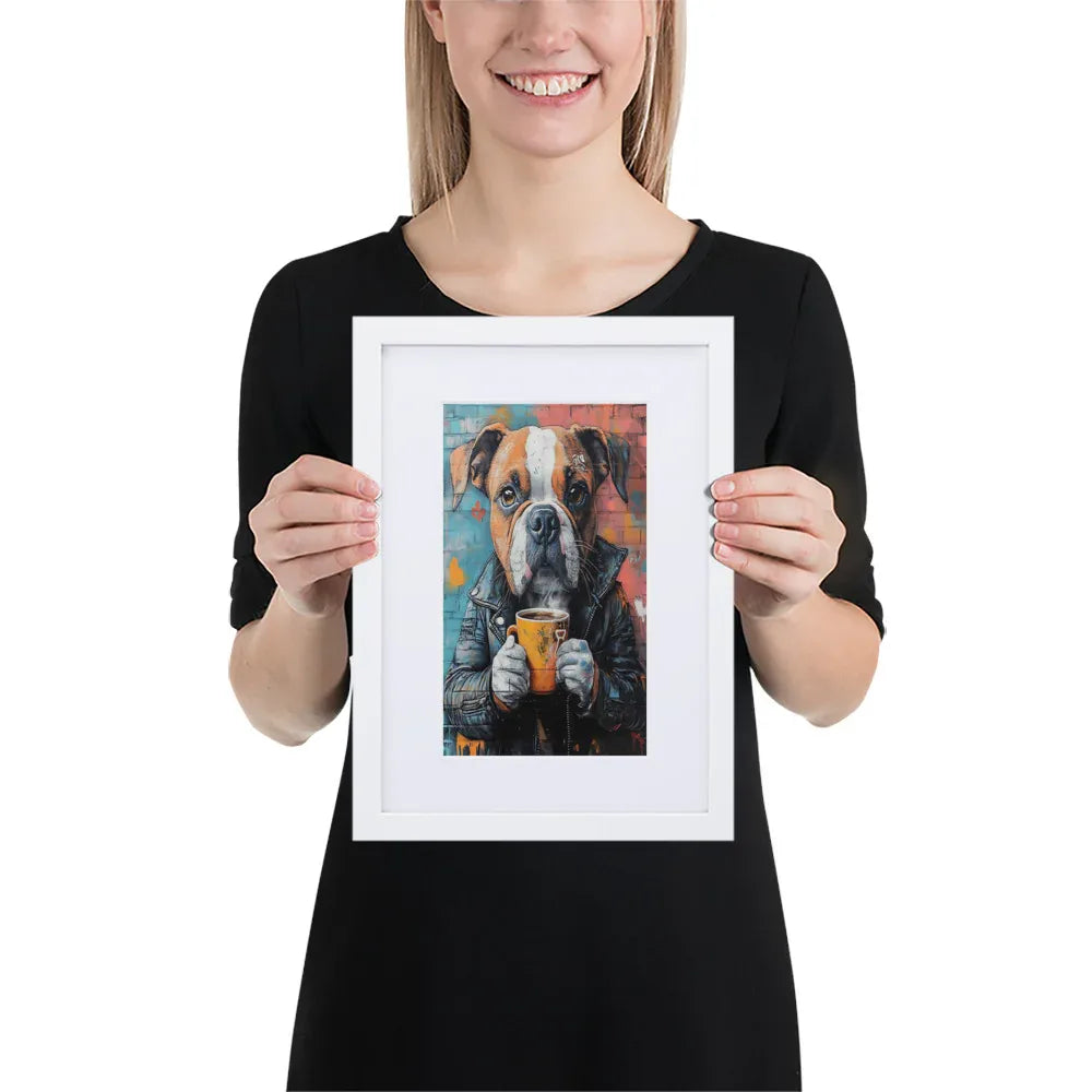 street-art-canine-v7-gerahmtes-poster-gerahmtes-poster-jlr-design-5 - JLR Design
