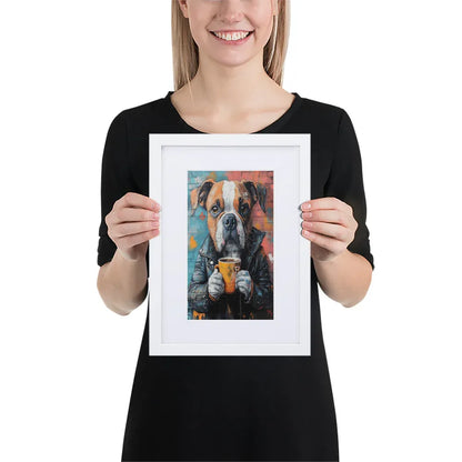 street-art-canine-v7-gerahmtes-poster-gerahmtes-poster-jlr-design-5 - JLR Design