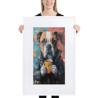 street-art-canine-v7-gerahmtes-poster-gerahmtes-poster-jlr-design-8 - JLR Design