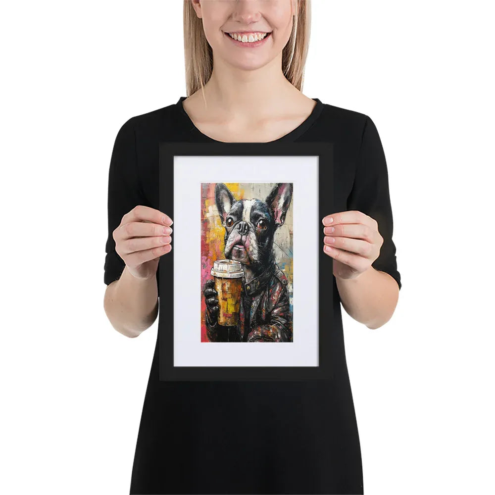 street-art-canine-v8-gerahmtes-poster-gerahmtes-poster-jlr-design-2 - JLR Design