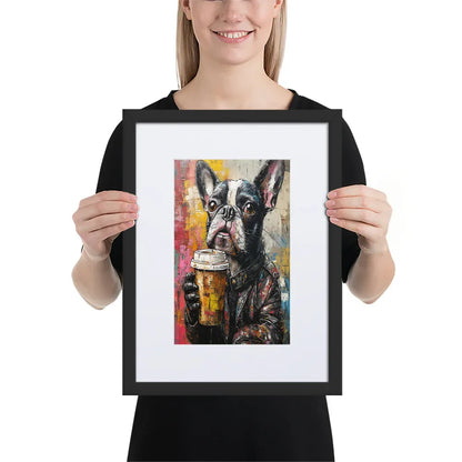 street-art-canine-v8-gerahmtes-poster-gerahmtes-poster-jlr-design-3 - JLR Design