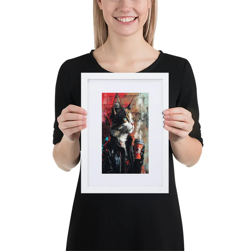 street-art-feline-v1-gerahmtes-poster-gerahmtes-poster-jlr-design-5 - JLR Design