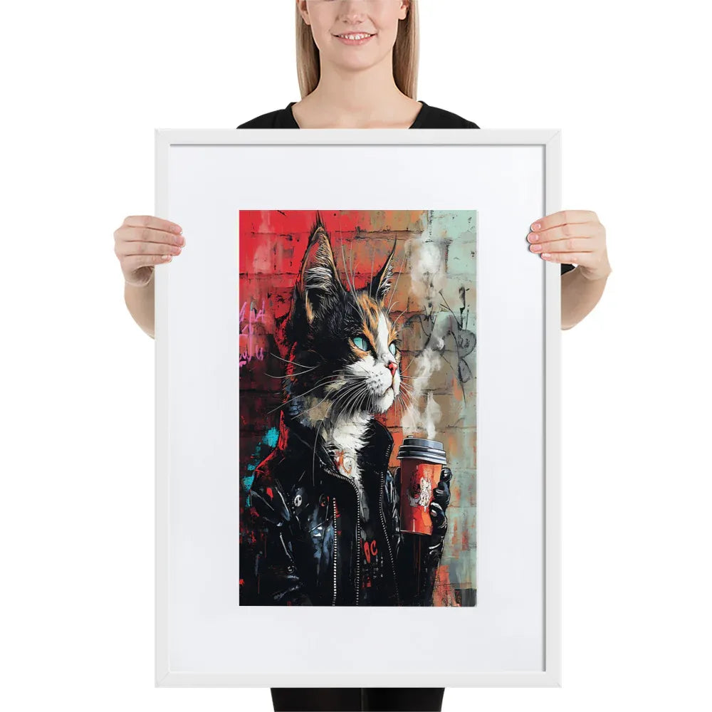 street-art-feline-v1-gerahmtes-poster-gerahmtes-poster-jlr-design-7 - JLR Design
