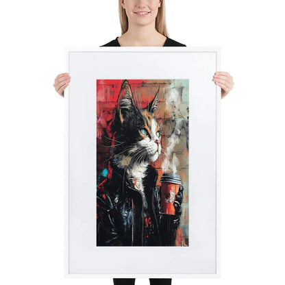 street-art-feline-v1-gerahmtes-poster-gerahmtes-poster-jlr-design-8 - JLR Design