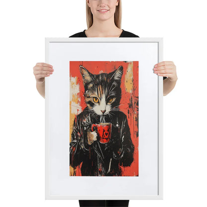 street-art-feline-v3-gerahmtes-poster-gerahmtes-poster-jlr-design-7 - JLR Design