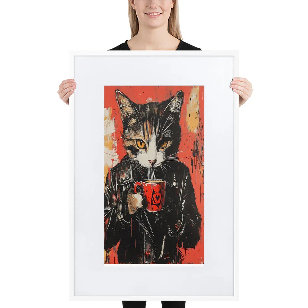 street-art-feline-v3-gerahmtes-poster-gerahmtes-poster-jlr-design-8 - JLR Design