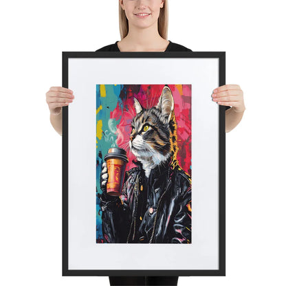 street-art-feline-v5-gerahmtes-poster-gerahmtes-poster-jlr-design-4 - JLR Design