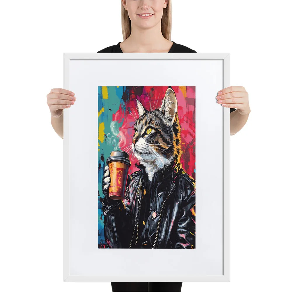 street-art-feline-v5-gerahmtes-poster-gerahmtes-poster-jlr-design-7 - JLR Design