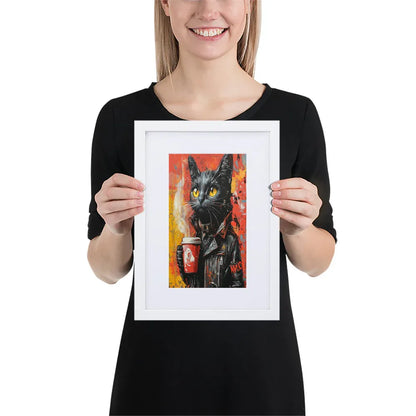 street-art-feline-v7-gerahmtes-poster-gerahmtes-poster-jlr-design-5 - JLR Design
