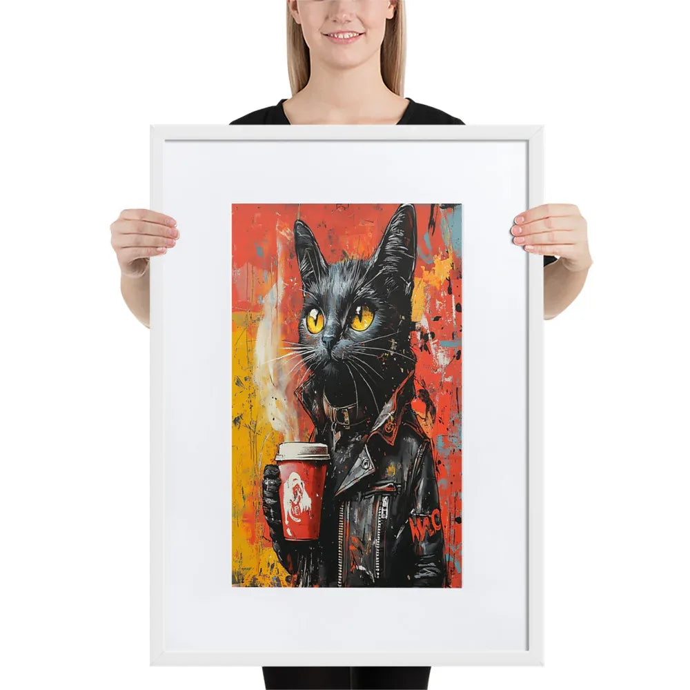 street-art-feline-v7-gerahmtes-poster-gerahmtes-poster-jlr-design-7 - JLR Design