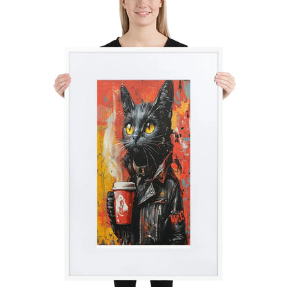 street-art-feline-v7-gerahmtes-poster-gerahmtes-poster-jlr-design-8 - JLR Design