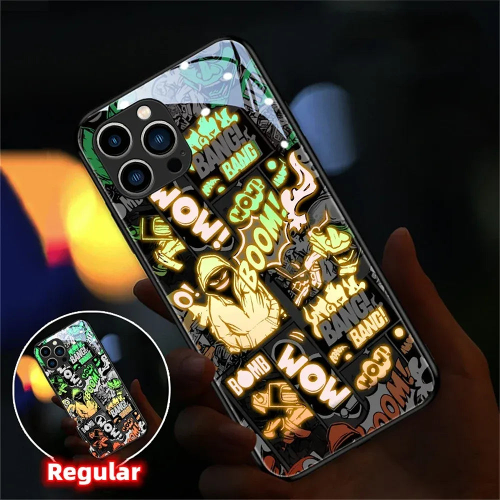 street-art-led-hulle-fur-samsung-s24-s23-s22-cover-jlr-design-4 - JLR Design