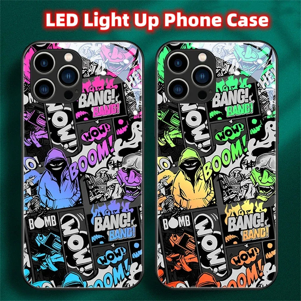 street-art-led-hulle-fur-samsung-s24-s23-s22-cover-jlr-design-6 - JLR Design