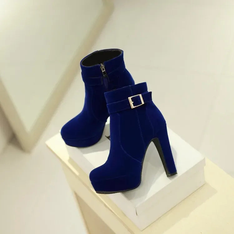 stylische-damen-winter-heels-mit-schnalle-and-absatz-high-heels-jlr-design-49 - JLR Design