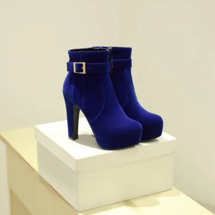 stylische-damen-winter-heels-mit-schnalle-and-absatz-high-heels-jlr-design-51 - JLR Design