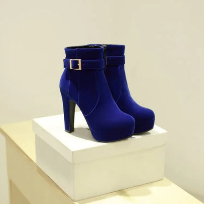 stylische-damen-winter-heels-mit-schnalle-and-absatz-high-heels-jlr-design-51 - JLR Design