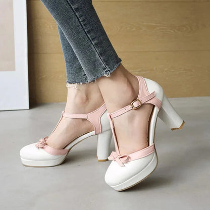 t-riemen-high-heels-round-toe-mit-schleife-high-heels-jlr-design-4 - JLR Design
