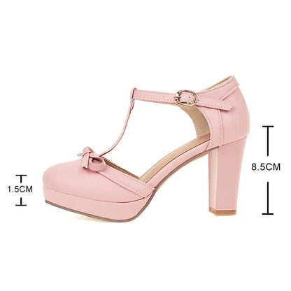 t-riemen-high-heels-round-toe-mit-schleife-high-heels-jlr-design-5 - JLR Design