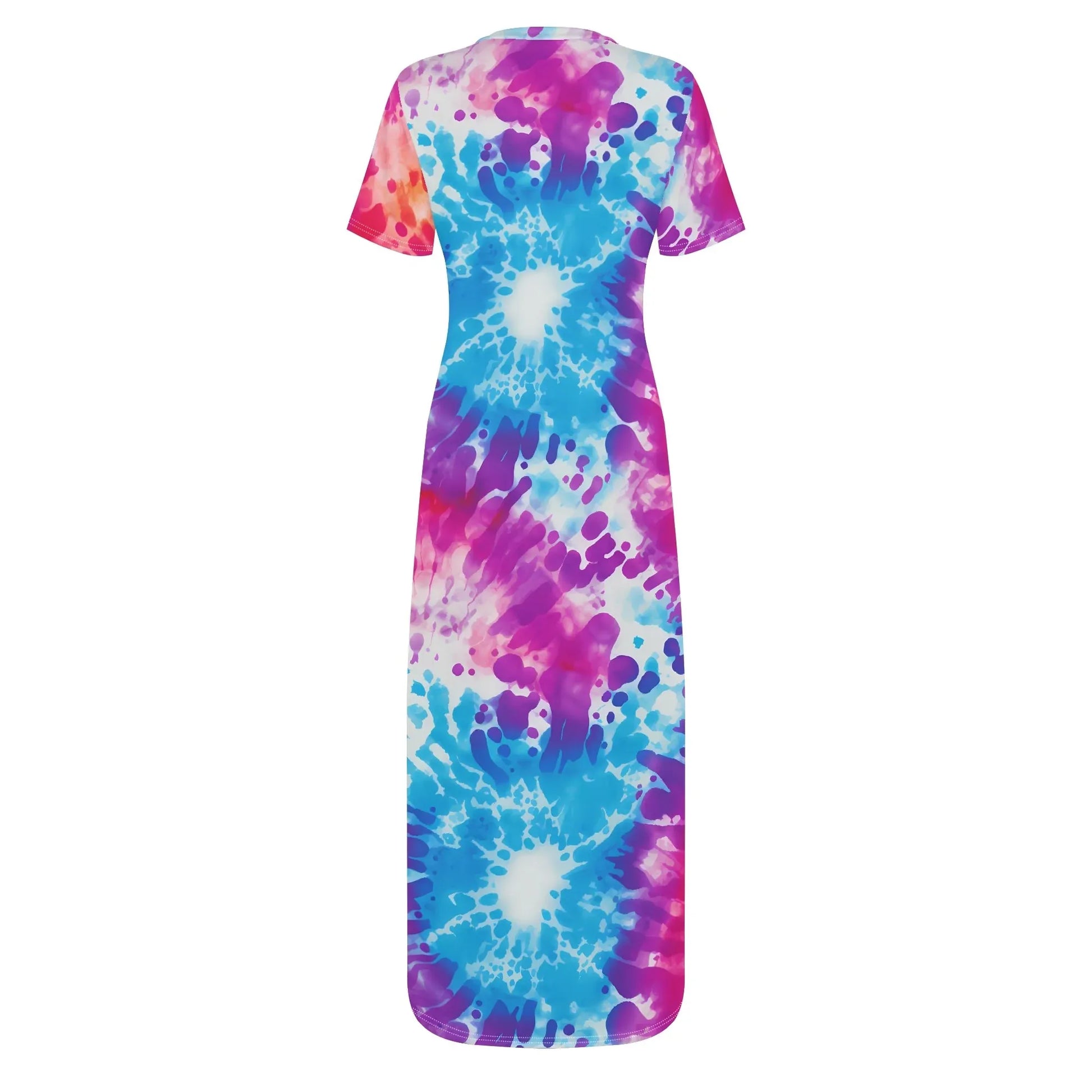 tie-dye-short-sleeve-long-dress-long-dress-jlr-design-4 - JLR Design