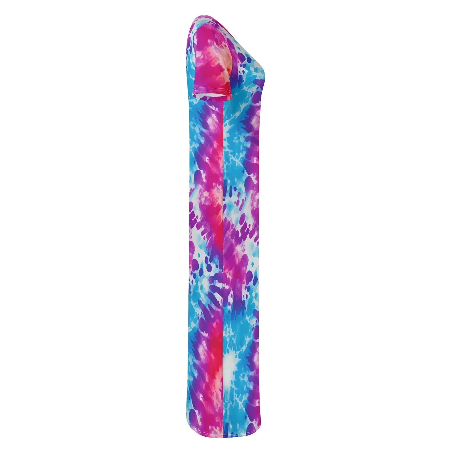 tie-dye-short-sleeve-long-dress-long-dress-jlr-design-5 - JLR Design