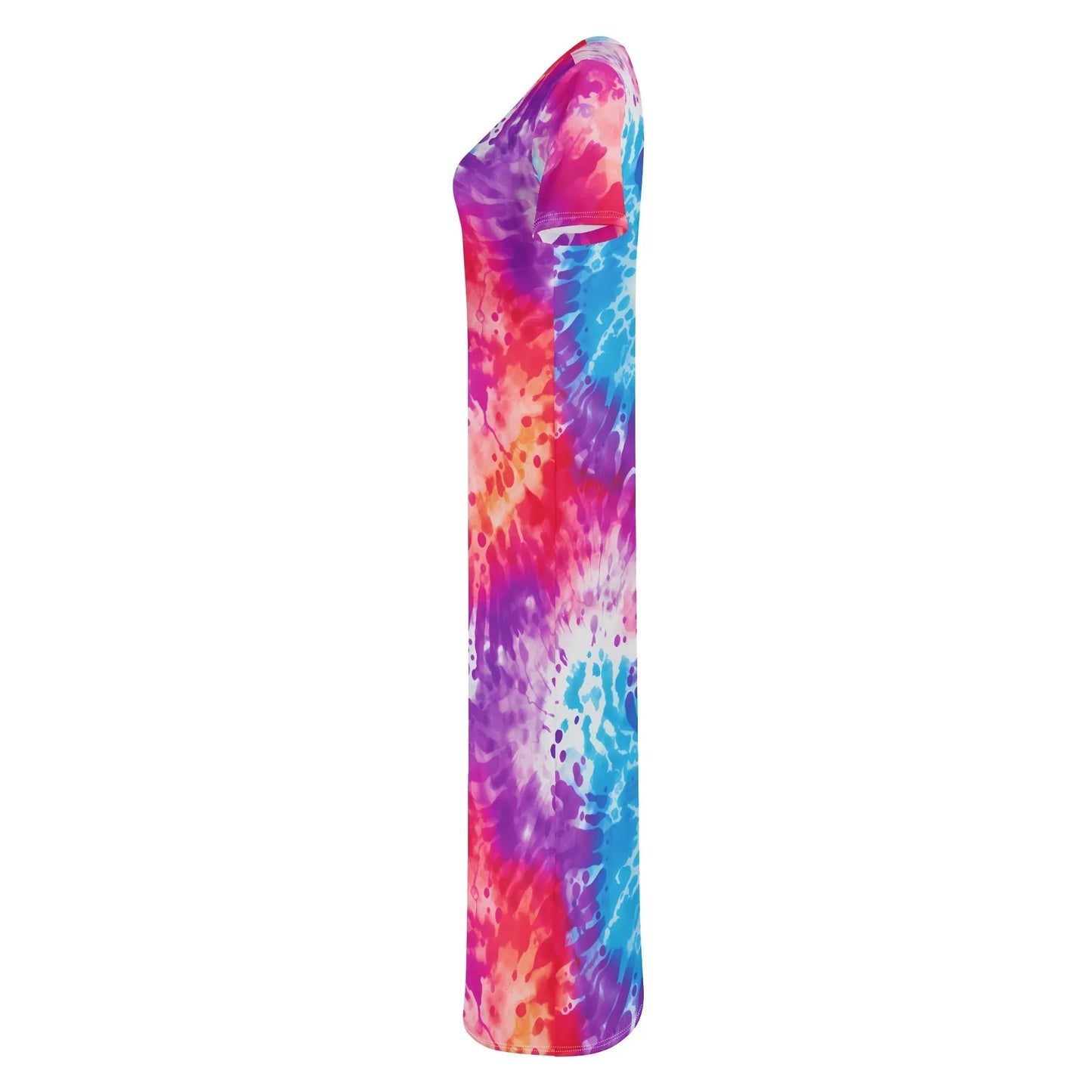 tie-dye-short-sleeve-long-dress-long-dress-jlr-design-6 - JLR Design