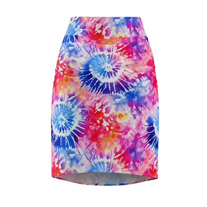tie-dye-v1-bleistiftrock-fur-damen-eleganter-mid-waist-rock-mit-stretch-komfort-bleistiftrock-jlr-design-4 - JLR Design