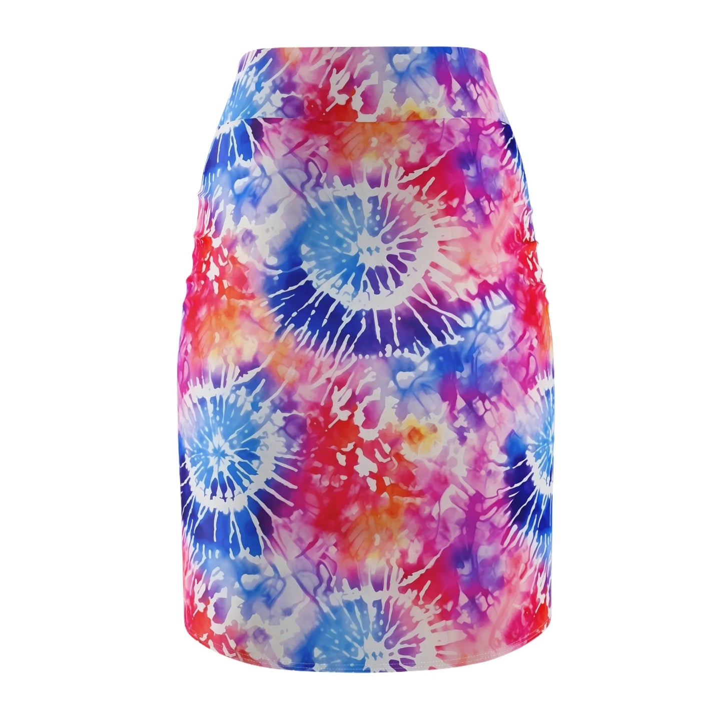 tie-dye-v1-bleistiftrock-fur-damen-eleganter-mid-waist-rock-mit-stretch-komfort-bleistiftrock-jlr-design-5 - JLR Design