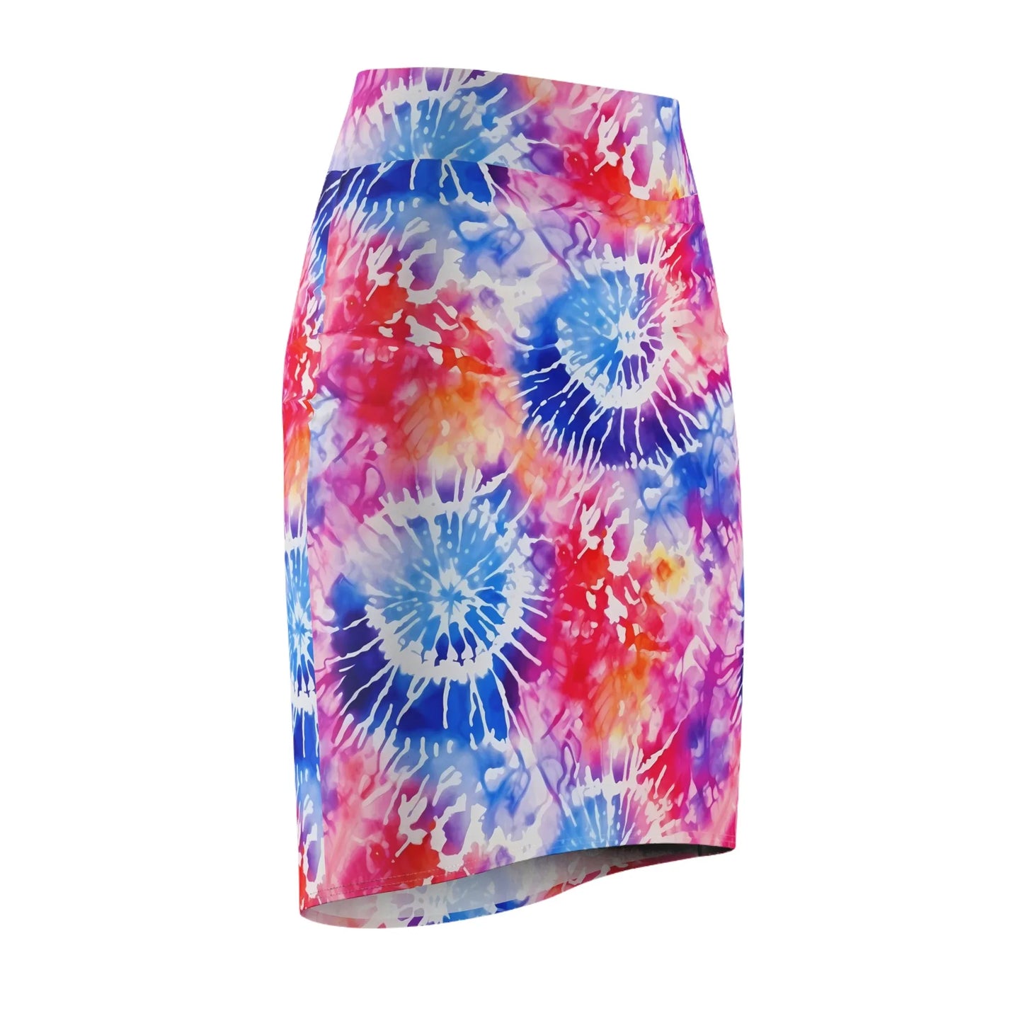 tie-dye-v1-bleistiftrock-fur-damen-eleganter-mid-waist-rock-mit-stretch-komfort-bleistiftrock-jlr-design-6 - JLR Design