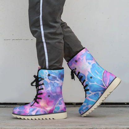 tie-dye-v1-chic-boots-mit-pluschfutter-stiefel-jlr-design-2 - JLR Design
