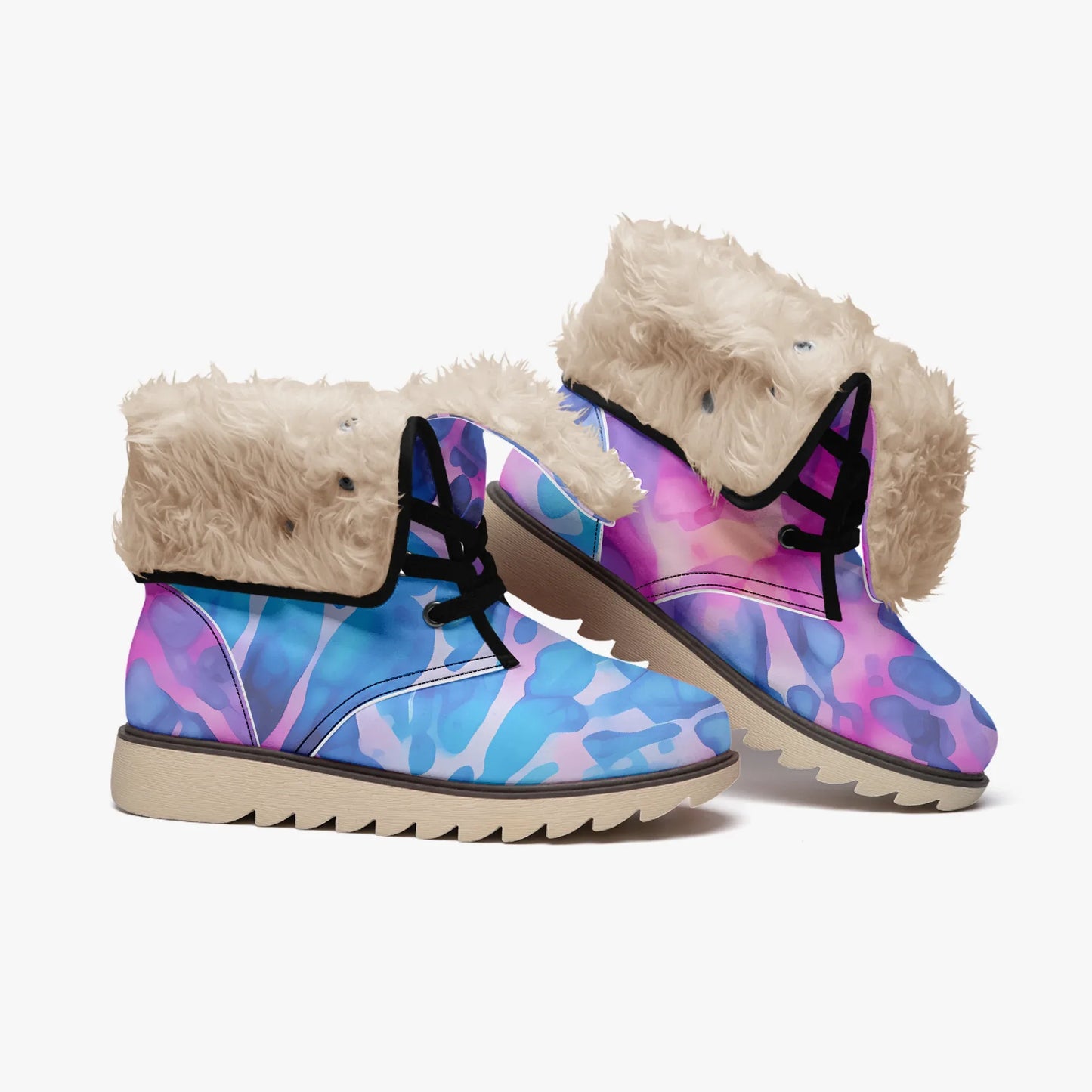 tie-dye-v1-chic-boots-mit-pluschfutter-stiefel-jlr-design-4 - JLR Design
