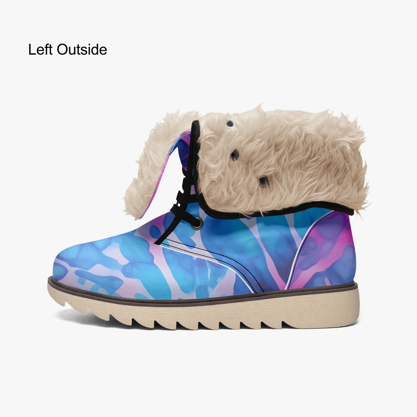 tie-dye-v1-chic-boots-mit-pluschfutter-stiefel-jlr-design-5 - JLR Design