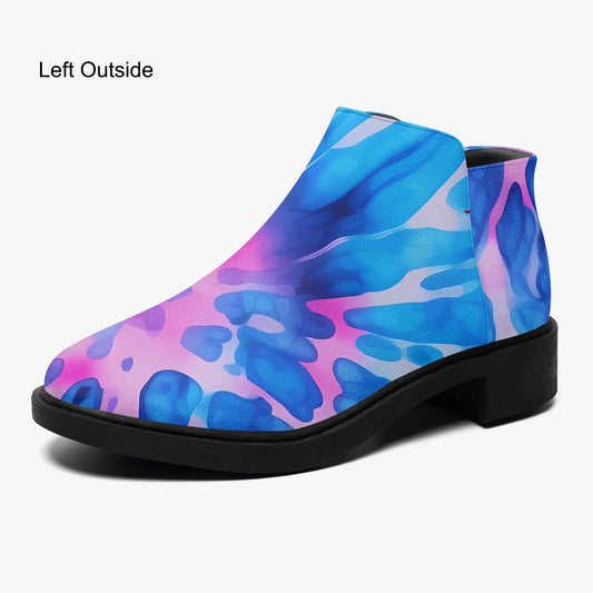 tie-dye-v1-elegante-reissverschluss-stiefeletten-stiefeletten-jlr-design-1 - JLR Design