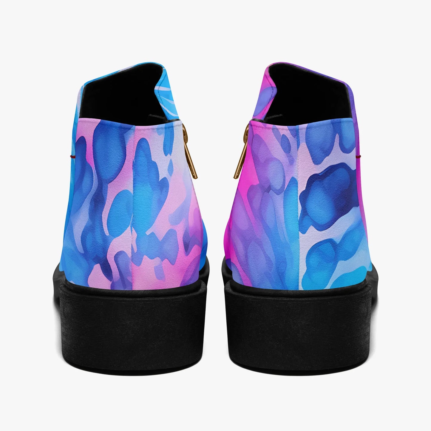 tie-dye-v1-elegante-reissverschluss-stiefeletten-stiefeletten-jlr-design-2 - JLR Design