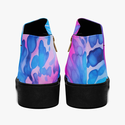 tie-dye-v1-elegante-reissverschluss-stiefeletten-stiefeletten-jlr-design-2 - JLR Design