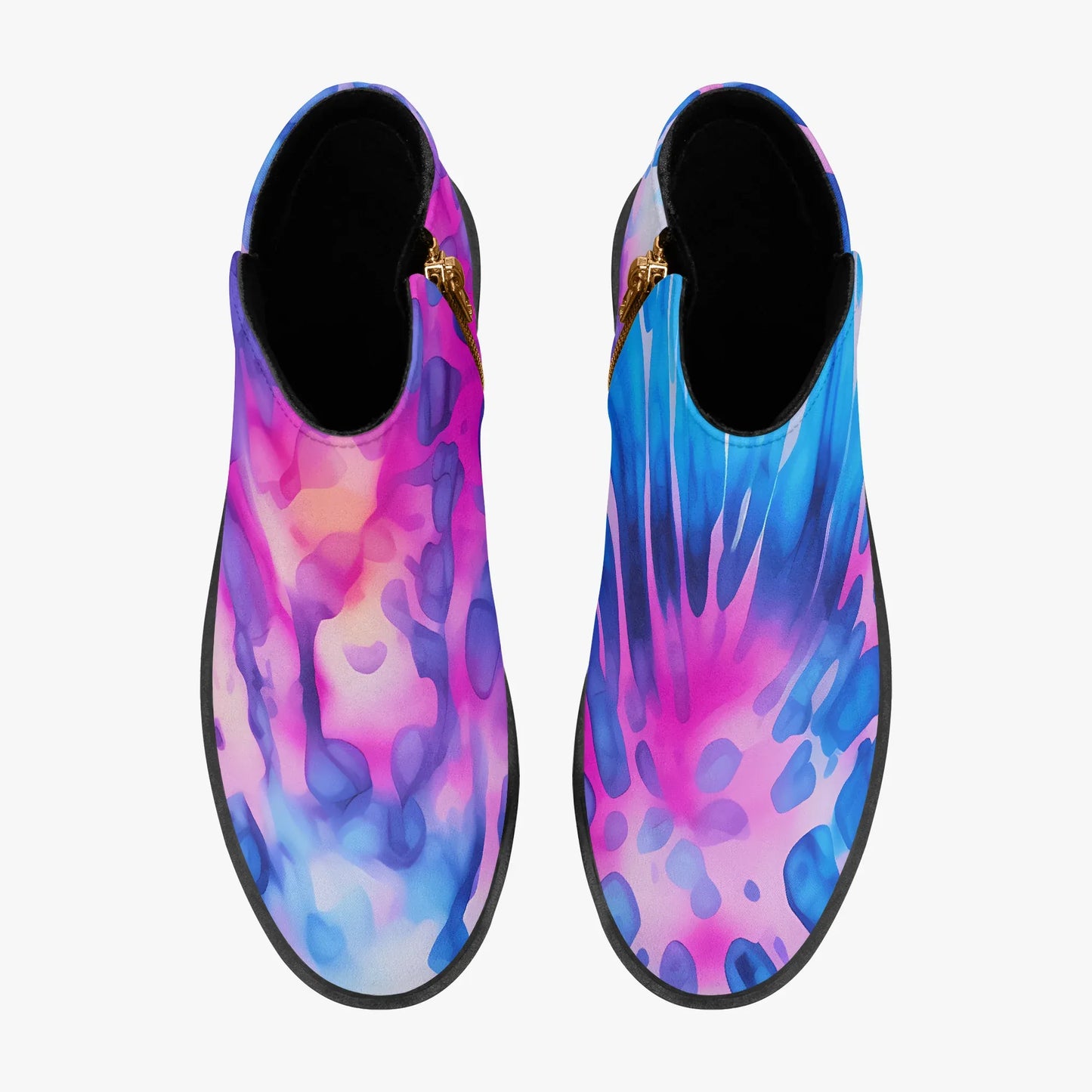 tie-dye-v1-elegante-reissverschluss-stiefeletten-stiefeletten-jlr-design-7 - JLR Design