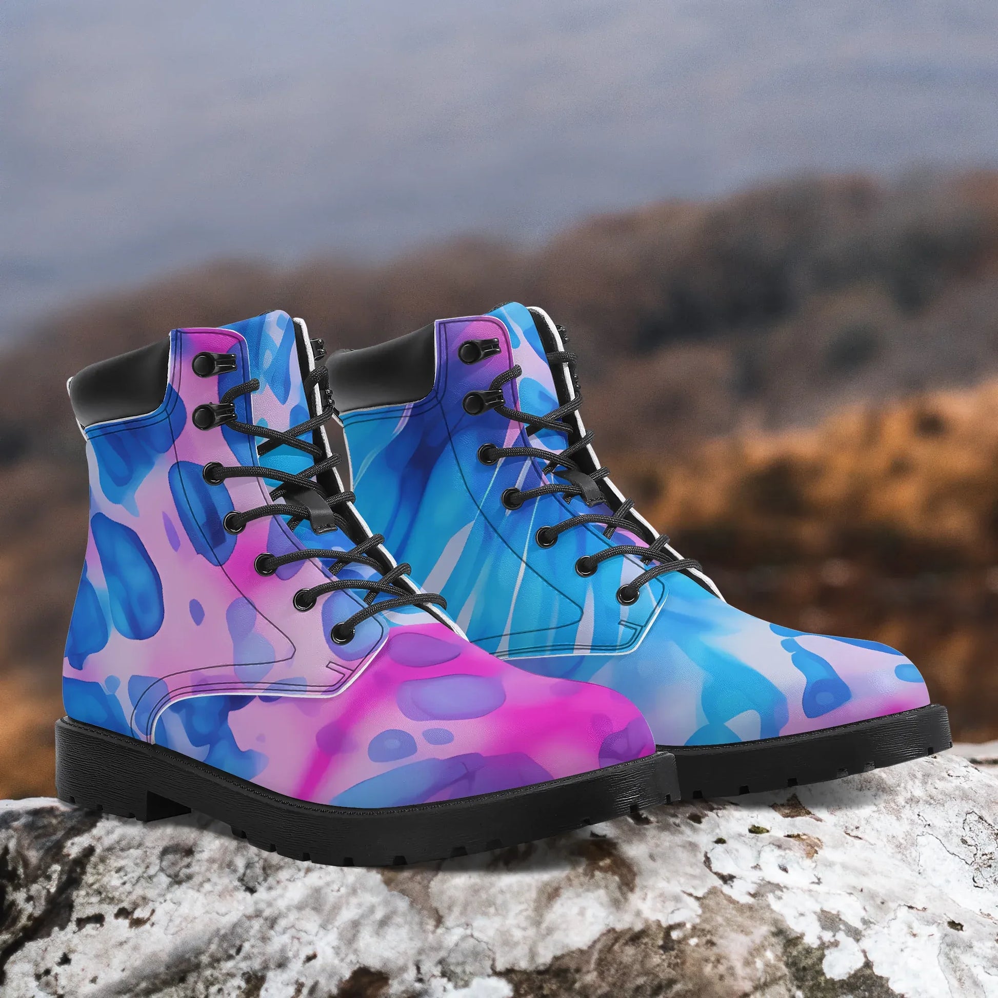 tie-dye-v1-leder-boots-or-stylische-und-warme-winterstiefel-boots-jlr-design-2 - JLR Design