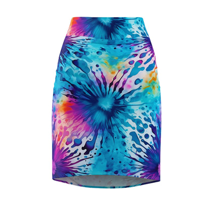 tie-dye-v2-bleistiftrock-fur-damen-eleganter-mid-waist-rock-mit-stretch-komfort-bleistiftrock-jlr-design-4 - JLR Design