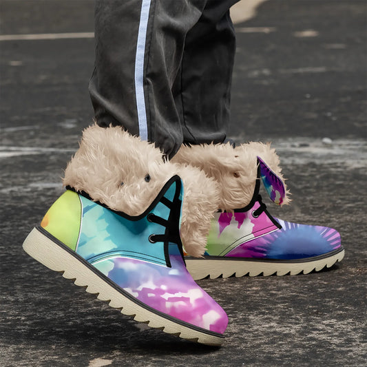 tie-dye-v2-chic-boots-mit-pluschfutter-stiefel-jlr-design-1 - JLR Design