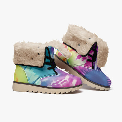 tie-dye-v2-chic-boots-mit-pluschfutter-stiefel-jlr-design-4 - JLR Design