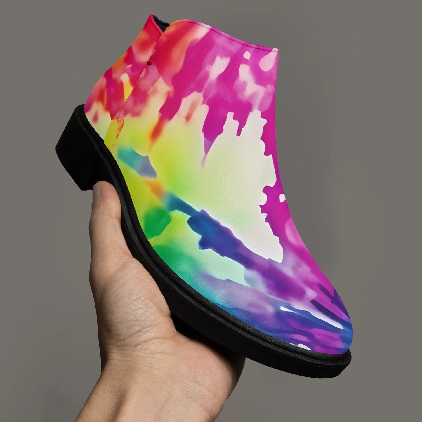 tie-dye-v2-elegante-reissverschluss-stiefeletten-stiefeletten-jlr-design-3 - JLR Design