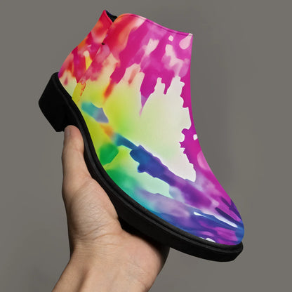 tie-dye-v2-elegante-reissverschluss-stiefeletten-stiefeletten-jlr-design-3 - JLR Design