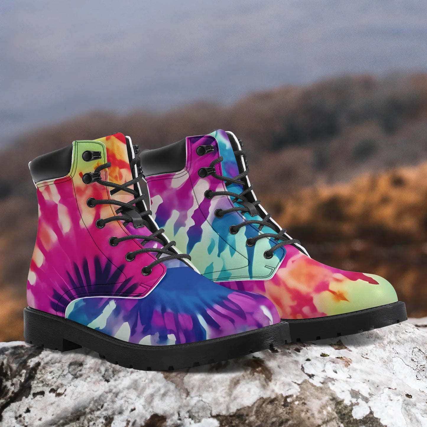 tie-dye-v2-leder-boots-or-stylische-und-warme-winterstiefel-boots-jlr-design-2 - JLR Design