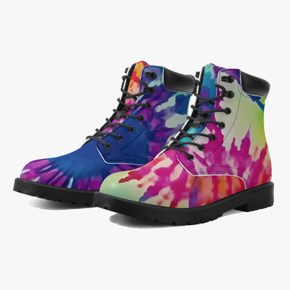 tie-dye-v2-leder-boots-or-stylische-und-warme-winterstiefel-boots-jlr-design-8 - JLR Design