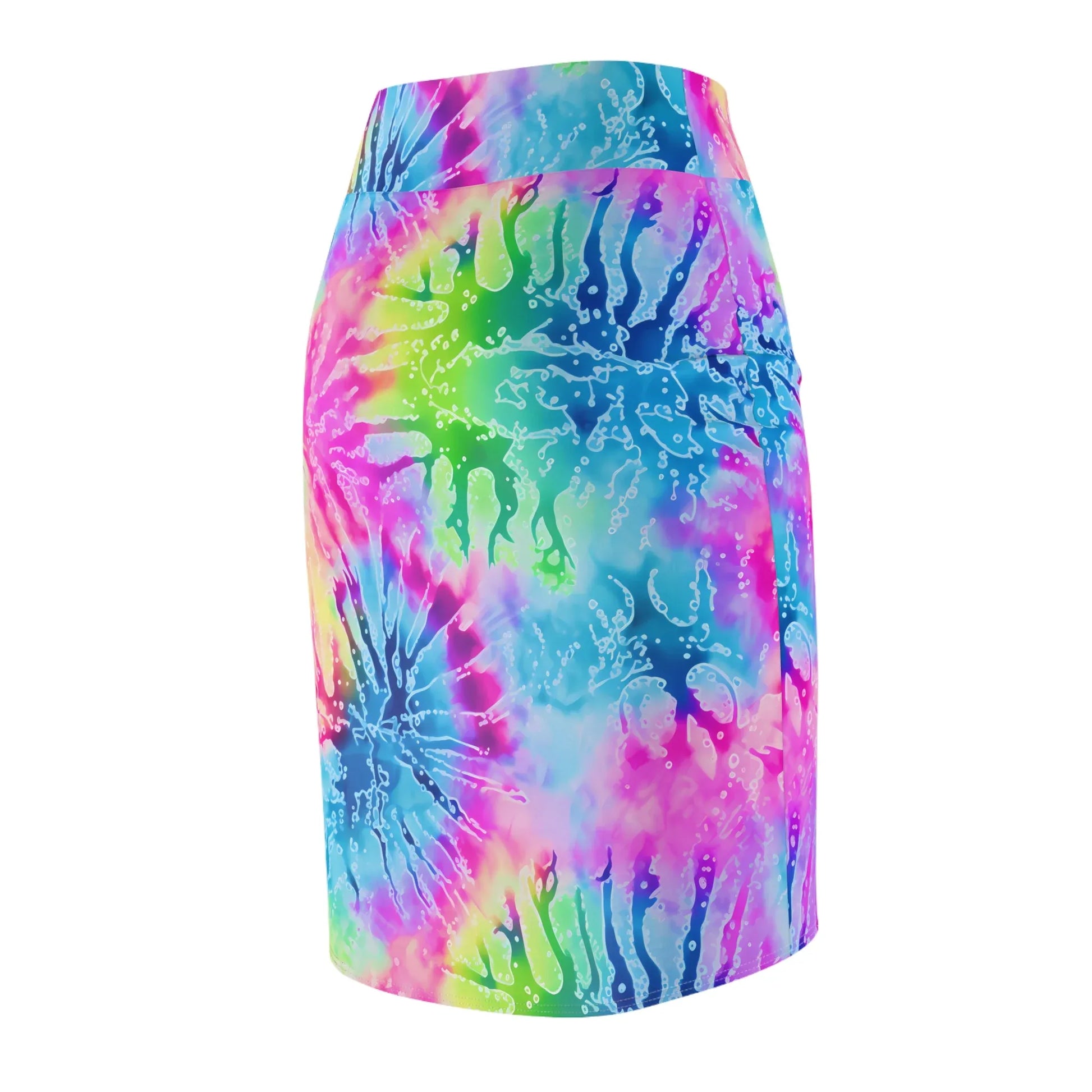 tie-dye-v4-bleistiftrock-fur-damen-eleganter-mid-waist-rock-mit-stretch-komfort-bleistiftrock-jlr-design-7 - JLR Design