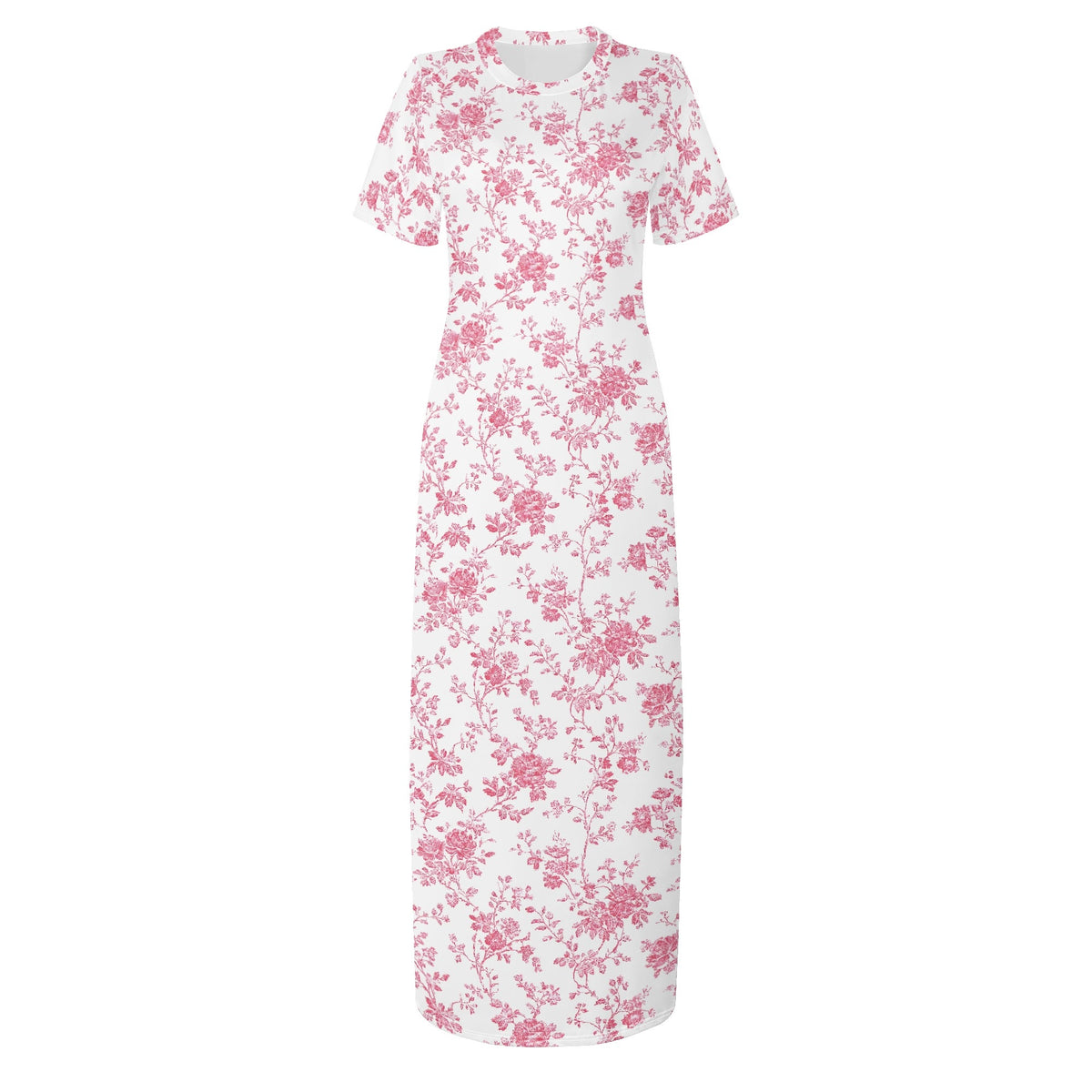 toile-de-jouy-v3-bodycon-maxi-dress-long-dress-jlr-design-jlr-design-de-3 - JLR Design