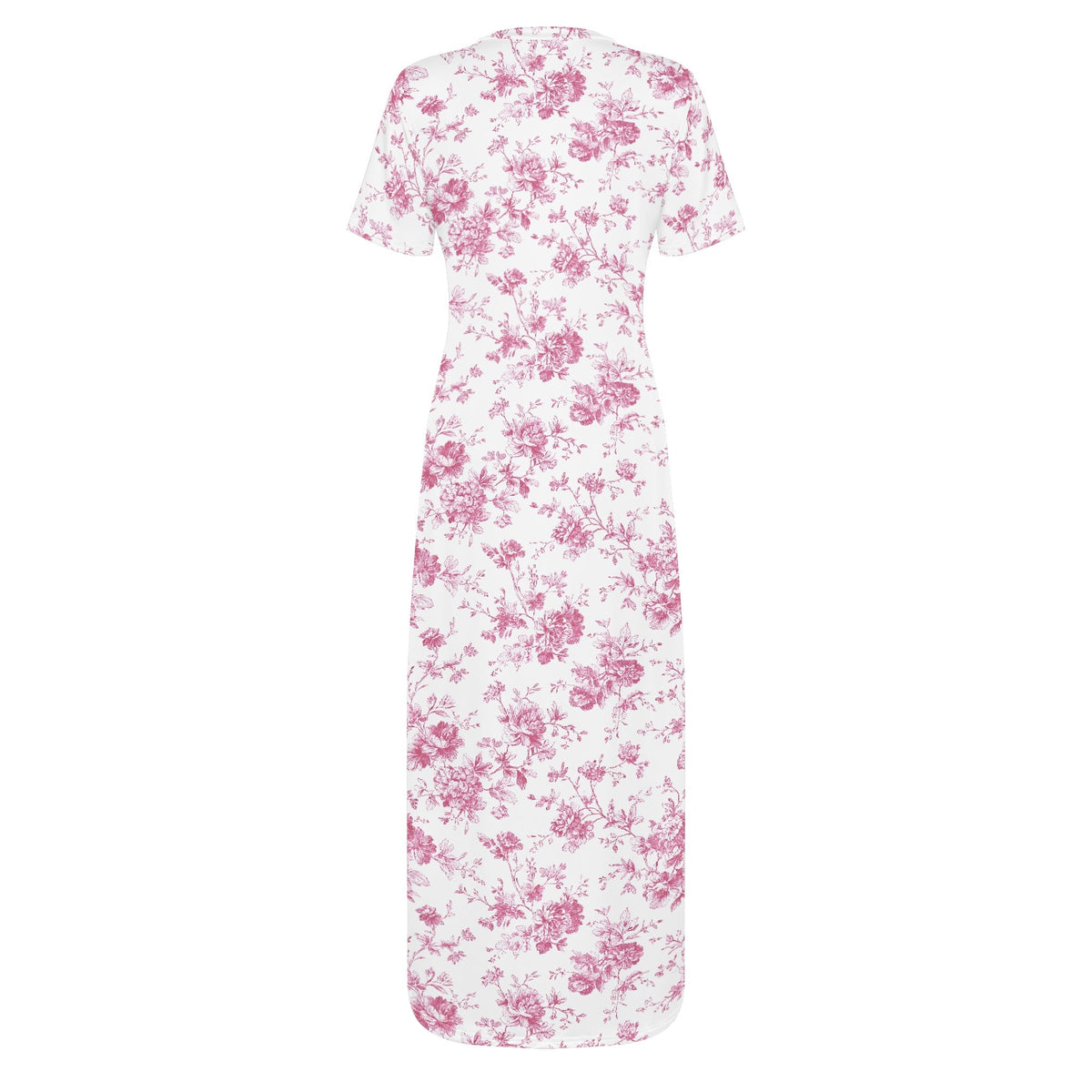 toile-de-jouy-v4-bodycon-maxi-dress-long-dress-jlr-design-jlr-design-de-4 - JLR Design