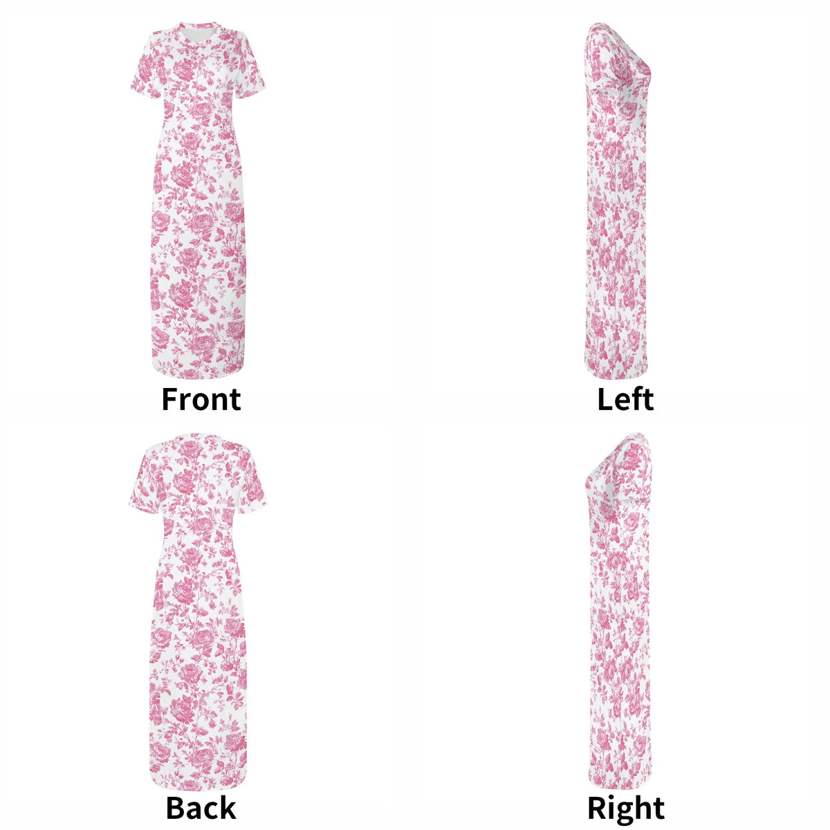 toile-de-jouy-v5-bodycon-maxi-dress-long-dress-jlr-design-jlr-design-de-7 - JLR Design