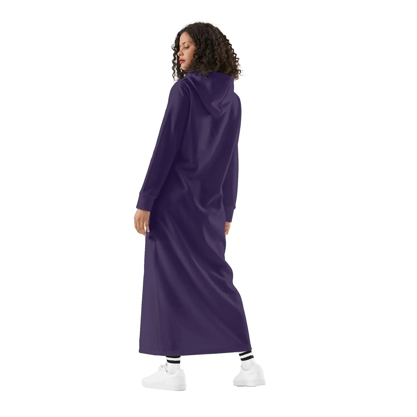 tolopea-damen-maxi-hoodiekleid-knochellanges-kapuzenkleid-aus-weich-angerautem-fleece-hoodiekleid-jlr-design-2 - JLR Design