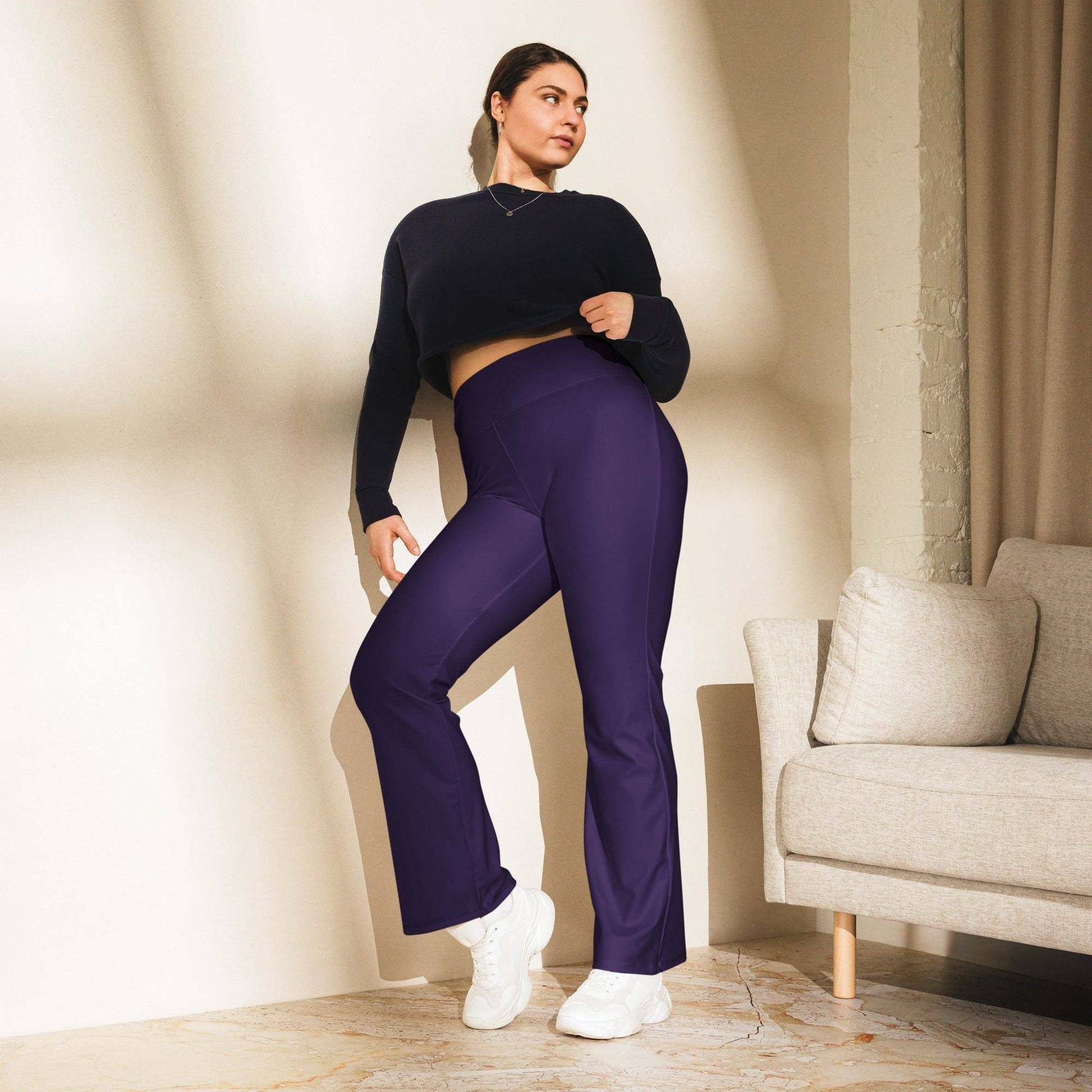 tolopea-high-waist-flare-leggings-flare-leggings-jlr-design-3 - JLR Design