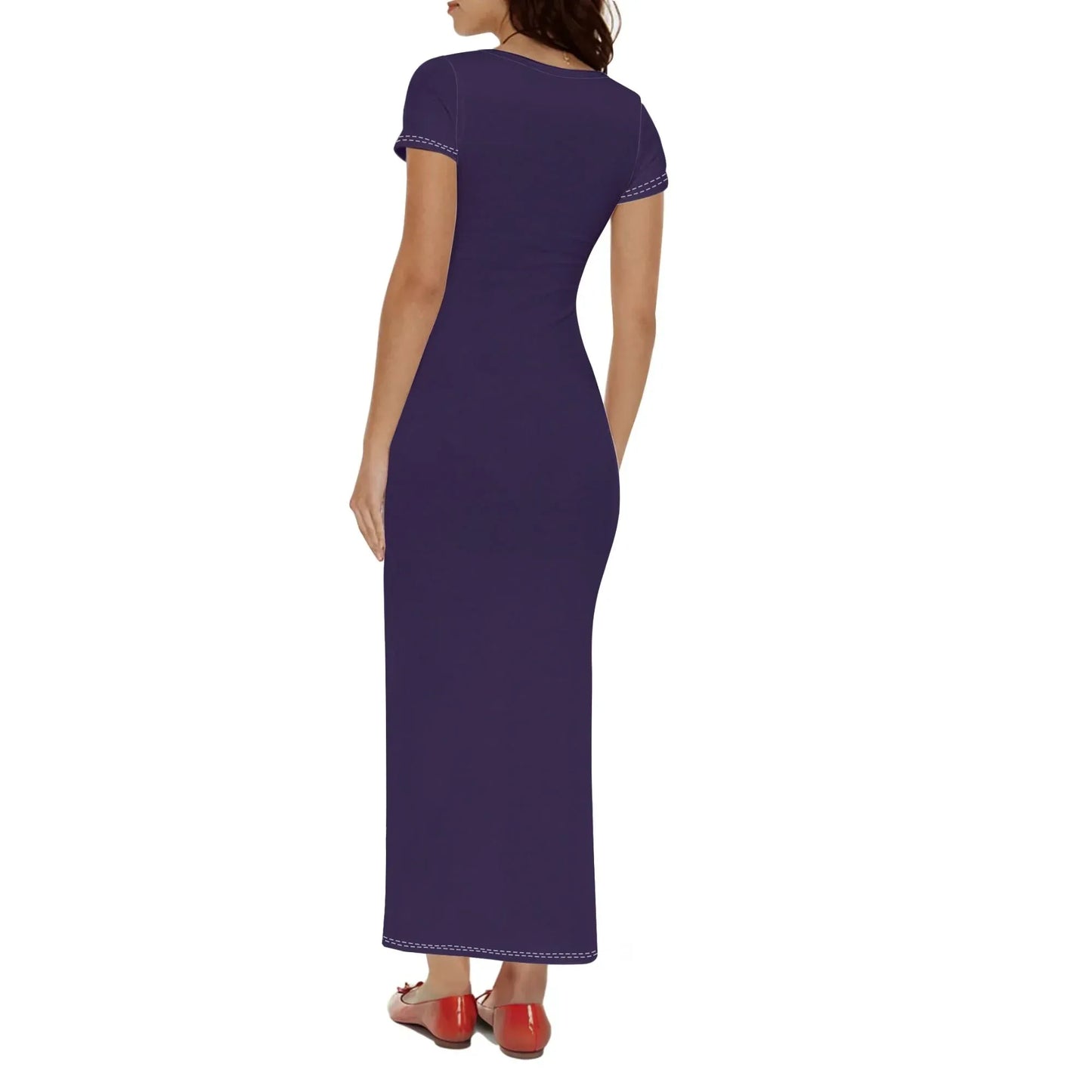 tolopea-short-sleeve-long-dress-long-dress-jlr-design-2 - JLR Design
